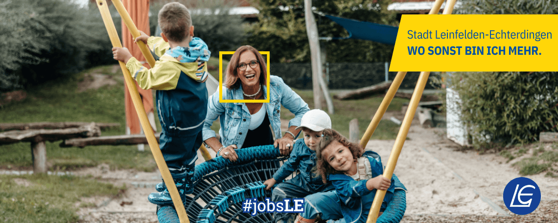 Erzieher (m/w/d) / Pädagogische Fachkräfte für verschiedene städtische Kindertageseinrichtungen - Kennzahl 40444 bei Stadt Leinfelden-Echterdingen