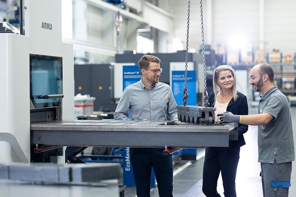 Einkäufer / Disponent als Sachbearbeiter Ersatzteilbeschaffung & Fuhrparkmanagement (m/w/d) bei ARKU Maschinenbau GmbH'
