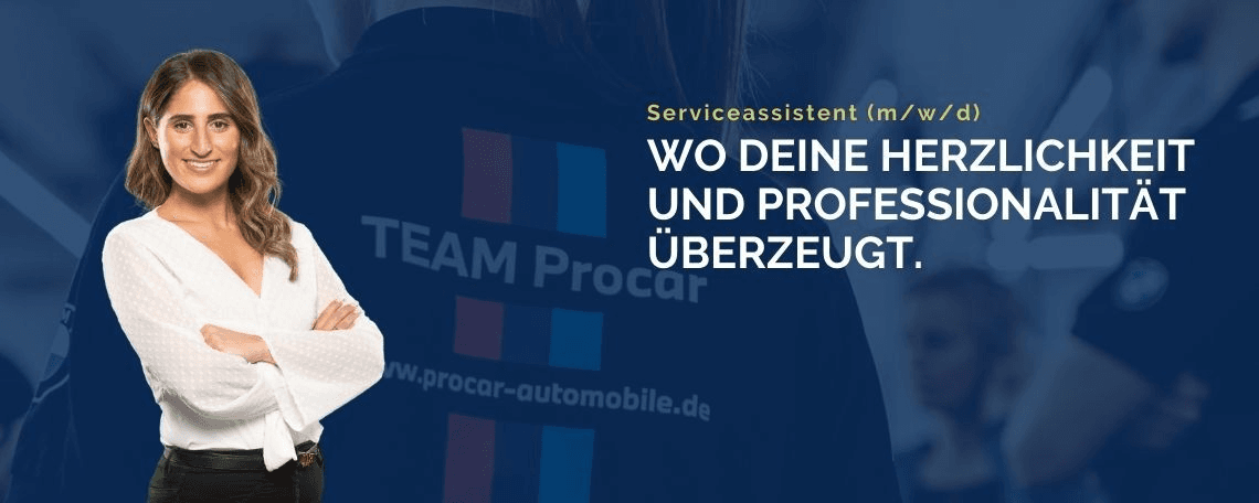 Empfangsmitarbeiter / Serviceassistent (m/w/d) in Mettmann bei Procar Automobile GmbH