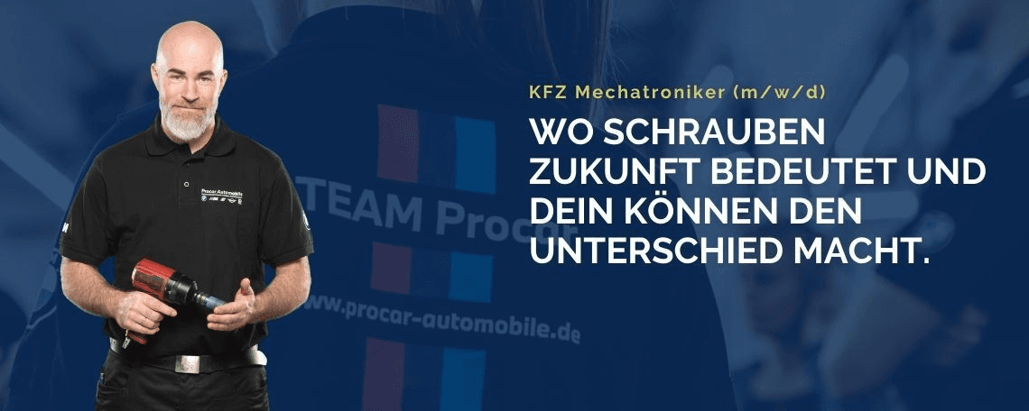 Kfz-Mechatroniker (m/w/d) in Köln-Süd bei Procar Automobile GmbH