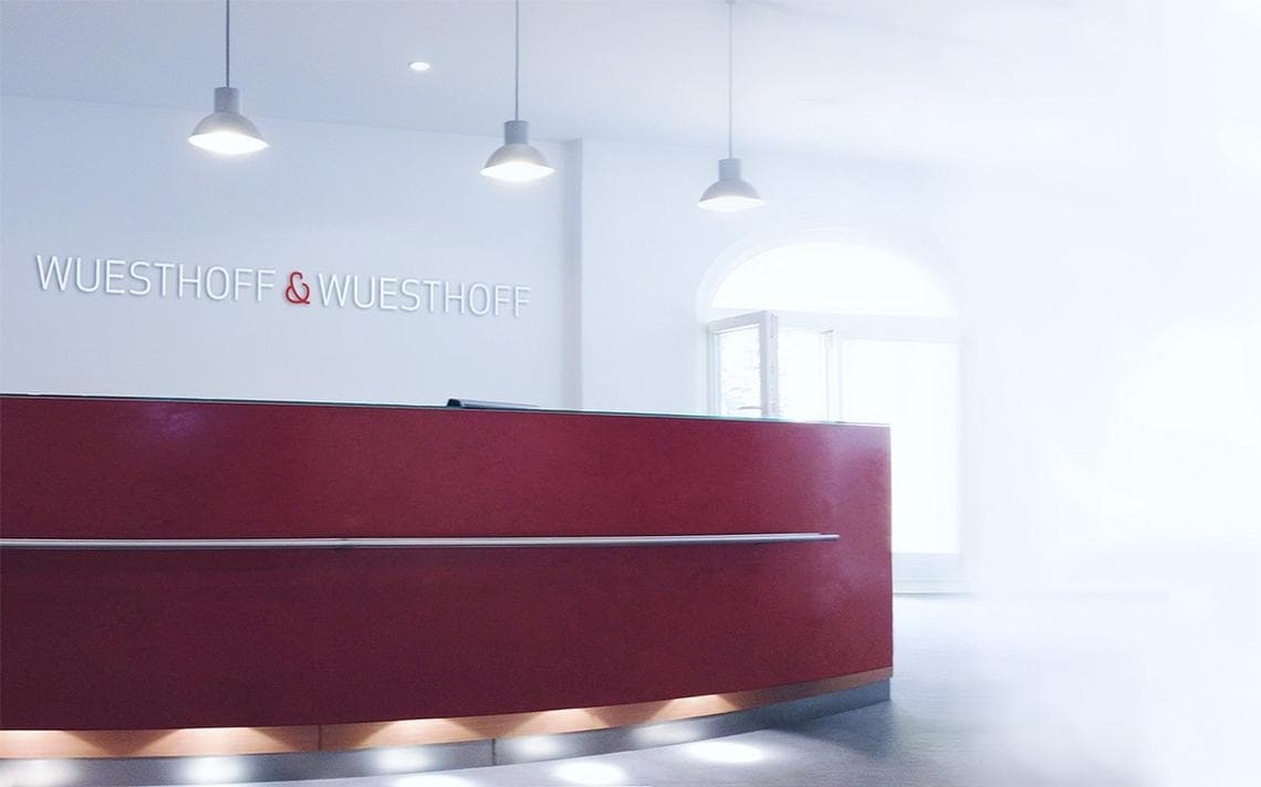 Patentanwaltsfachangestellten (m/w/d) für die Fristenabteilung bei Wuesthoff & Wuesthoff