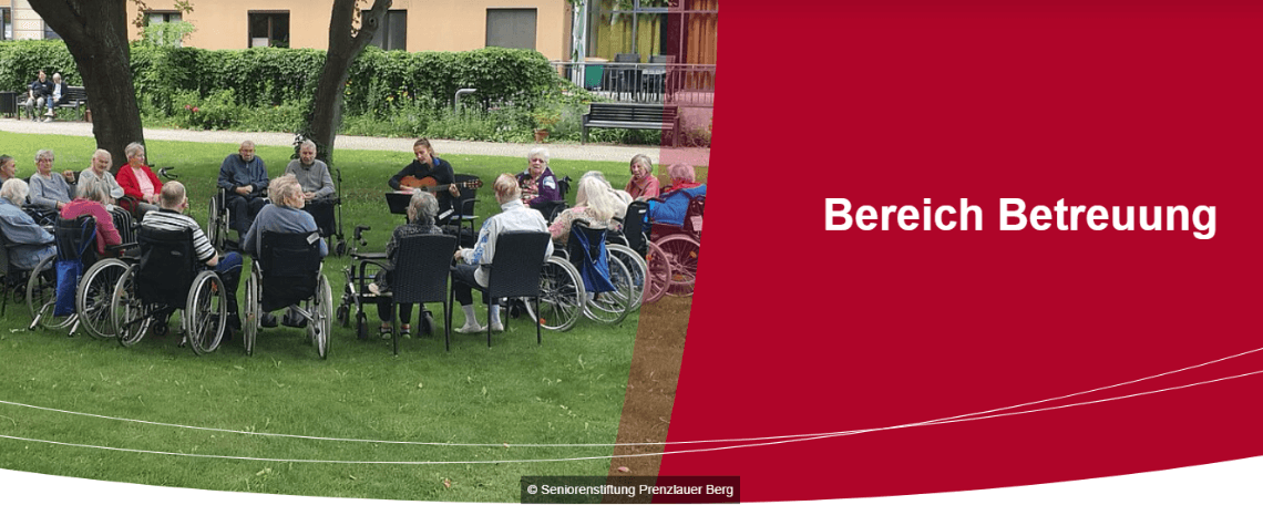 Betreuungskraft (w/m/d) bei Seniorenstiftung Prenzlauer Berg Geschäftsstelle