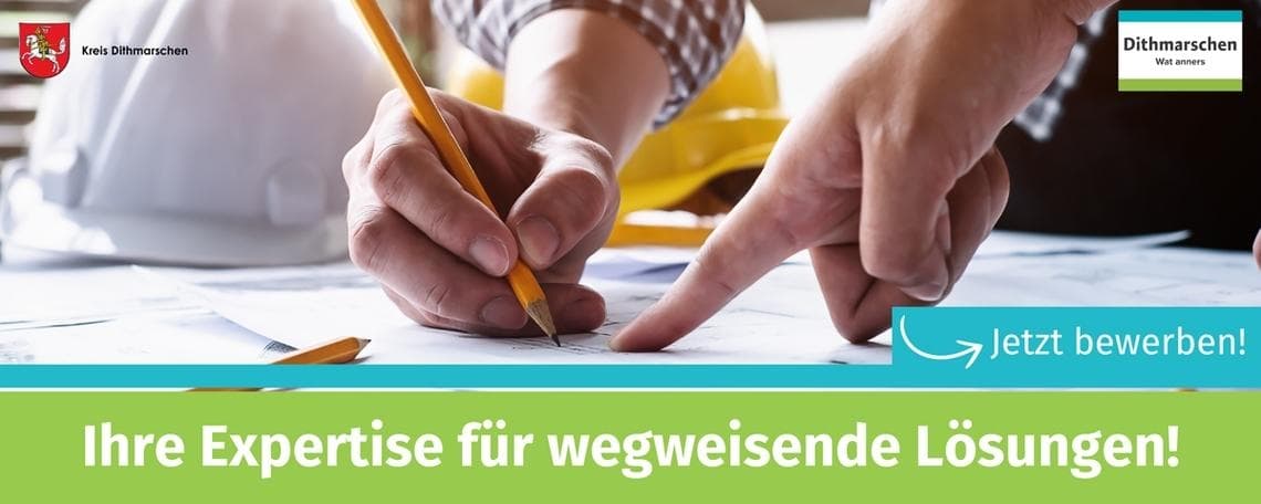 Techniker*in Umwelt / Umwelttechnik / Umweltschutztechnik oder gleichwertiger Qualifikation bei Kreis Dithmarschen
