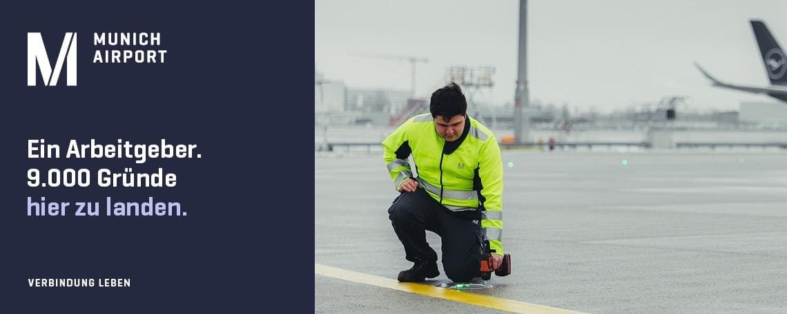 Baufacharbeiter Tiefbau/Straßenbau oder Maurer (w/m/d) bei Flughafen München GmbH