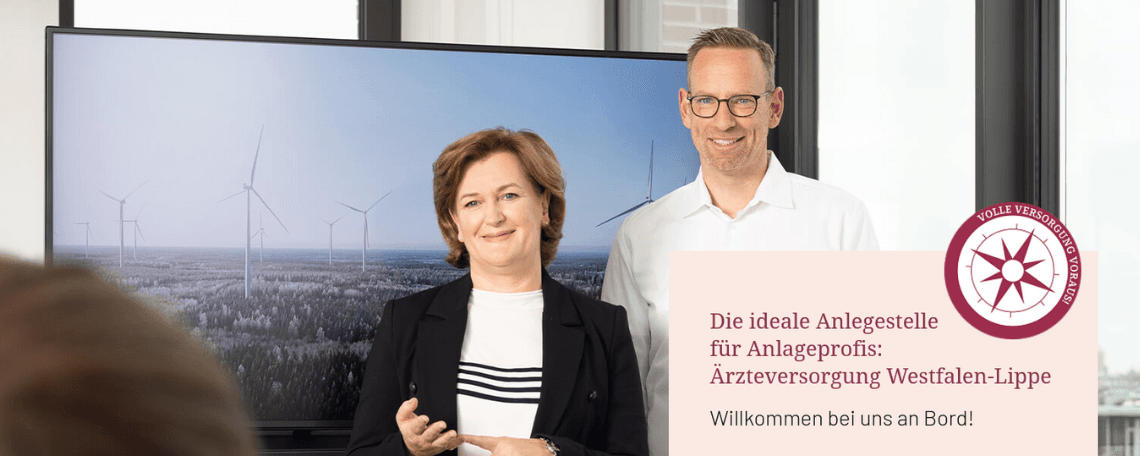 (Junior) Portfoliomanager (w/m/d) Immobilien international bei Ärzteversorgung Westfalen-Lippe