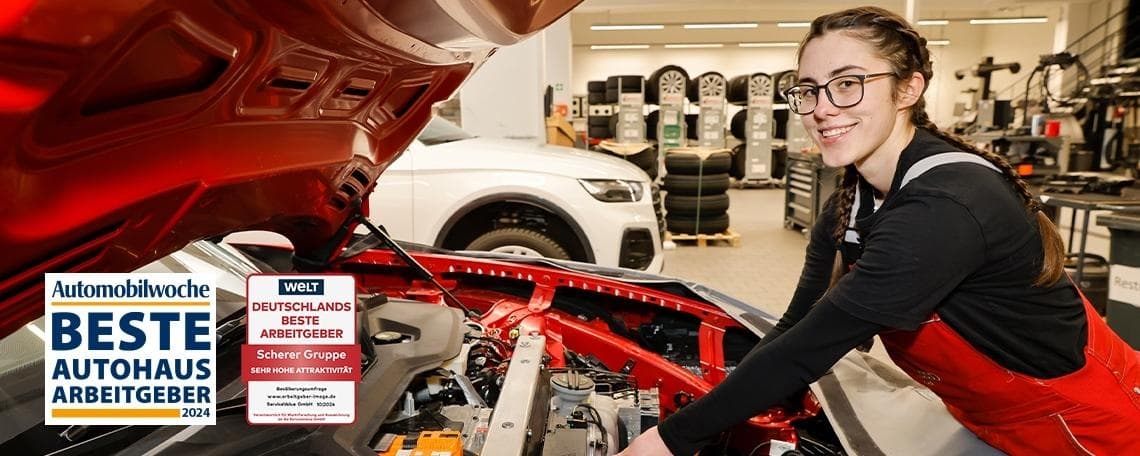 Kfz-Mechaniker/-Mechatroniker (m/w/d) bei Scherer GmbH & Co. KG