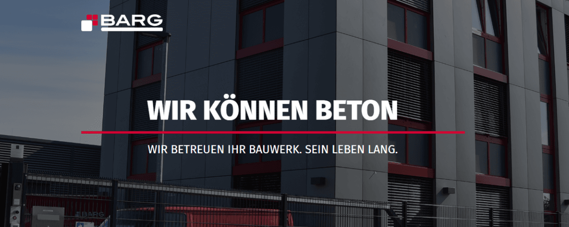 Bauleiter (m/w/d) in der Betoninstandsetzung bei BARG Betontechnik und -instandsetzungs GmbH & Co. KG