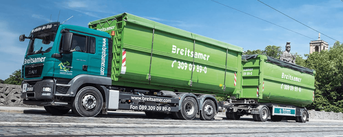 Berufskraftfahrer / LKW Fahrer (w/m/d) bei Breitsamer Entsorgung-Recycling GmbH