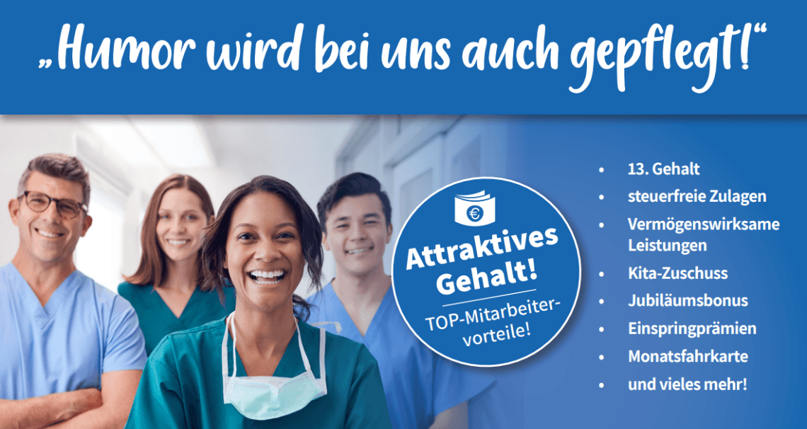 Pflegefachfrau / Pflegefachmann (m/w/d) - Vollzeit, Teilzeit, Minijob bei Senioren- und Therapiezentrum Halstenbek