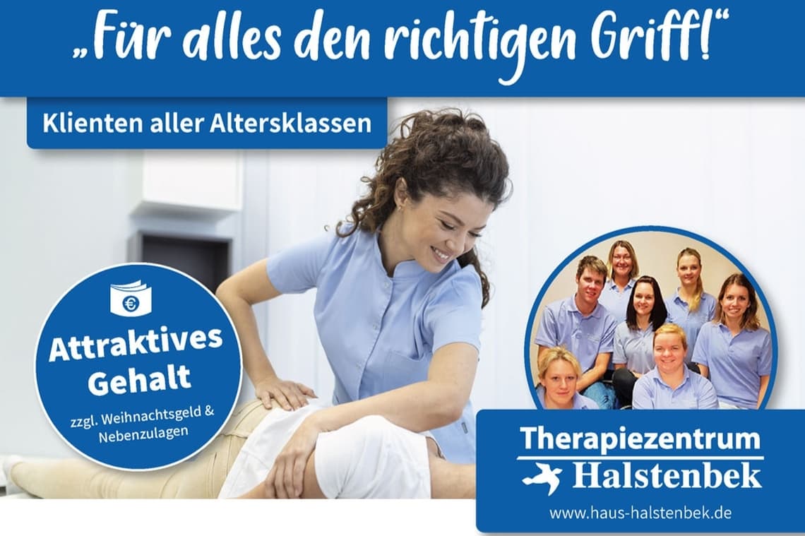 Physiotherapeut / Physiotherapeutin (m/w/d) bei Senioren- und Therapiezentrum Halstenbek GmbH