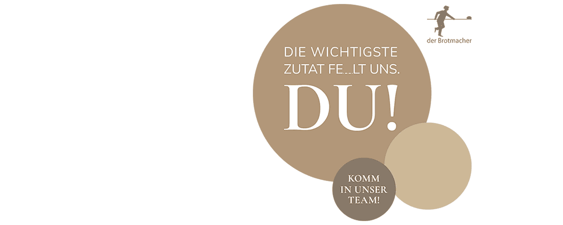 Bäcker (m/w/d) bei der Brotmacher GmbH