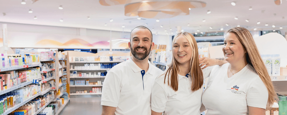 Verkäufer 10-20 Std./Wo. in 52538 Selfkant (w/m/d) bei dm – drogerie markt GmbH + Co. KG