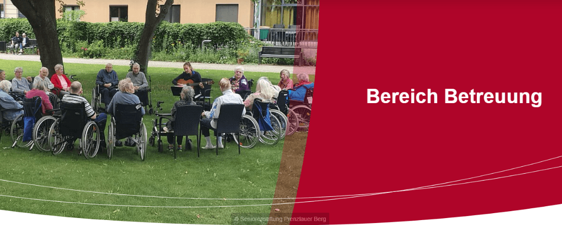 Betreuungskraft (w/m/d) bei Seniorenstiftung Prenzlauer Berg Geschäftsstelle