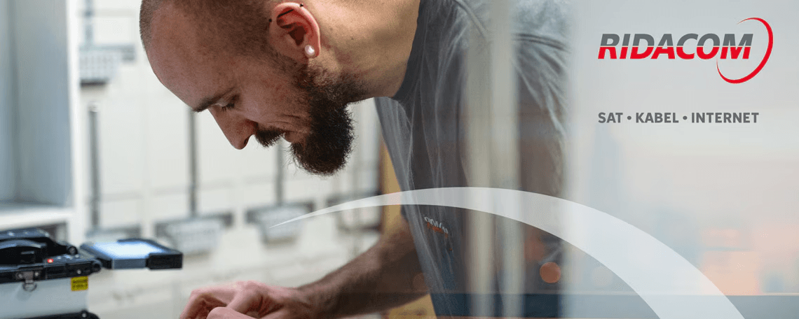 Servicetechniker (m/w/d) (NE4) Breitbandkabel, Satellit & Glasfaser bei RIDACOM Medienversorgung GmbH