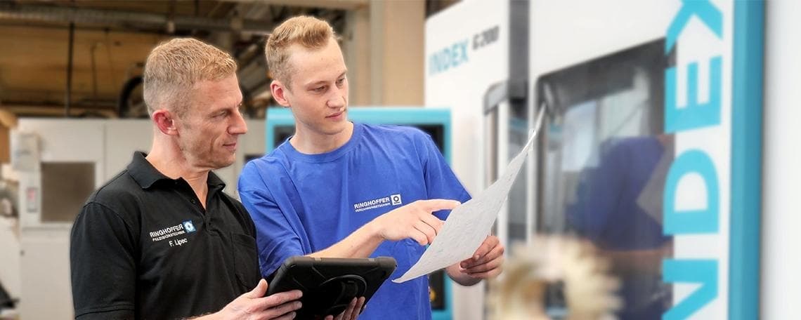 Mitarbeiter*in für die Werkzeugverwaltung (m/w/d) bei RINGHOFFER Verzahnungstechnik GmbH & Co KG