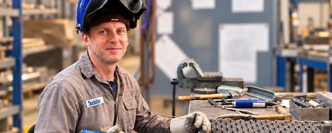 Behälter- und Apparatebauer / Konstruktionsmechaniker Metall / Schlosser bei Schiller Apparatebau GmbH