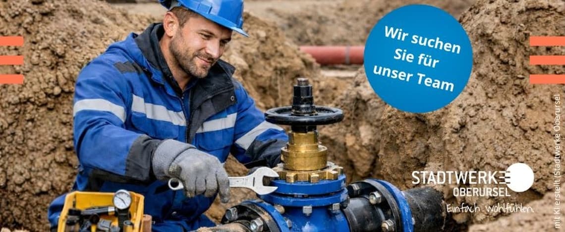 Netzmonteur Gas/Wasser (m/w/d) bei Stadtwerke Oberursel (Taunus) GmbH
