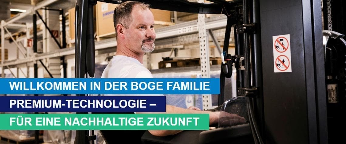 Mitarbeiter Lagerlogistik (m/w/x) bei BOGE KOMPRESSOREN Otto Boge GmbH & Co. KG