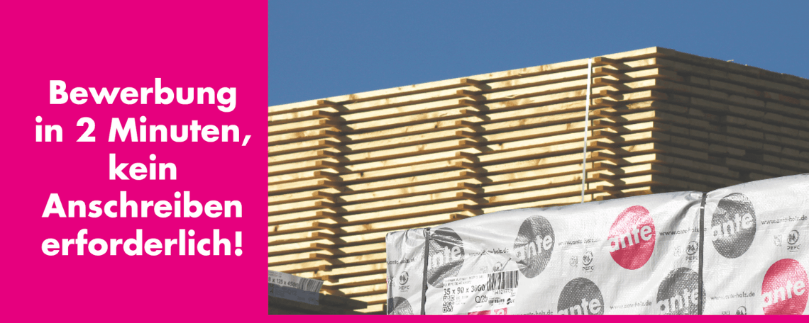 Staplerfahrer (m/w/d) bei Ante-holz GmbH