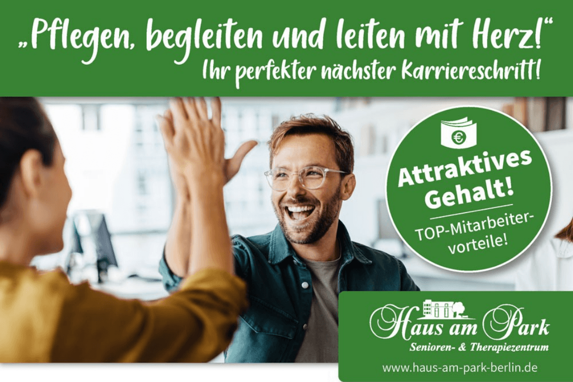 Pflegedienstleitung (m/w/d) bei Senioren-und Therapiezentrum Haus am Park GmbH