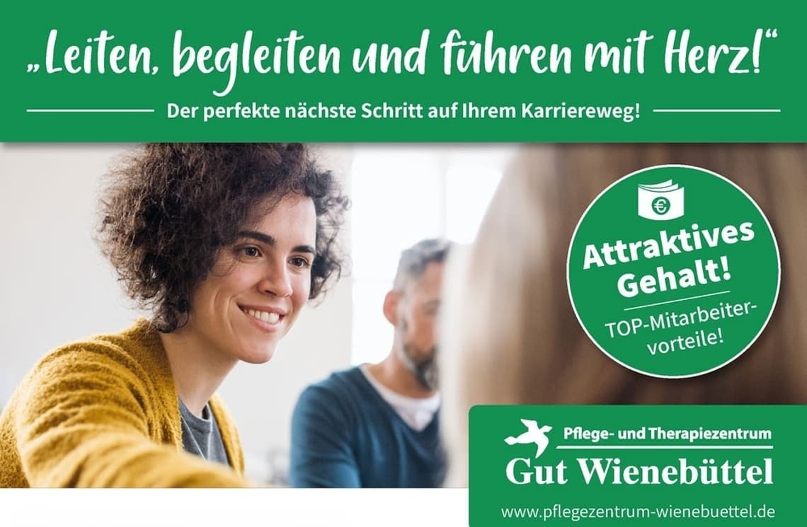 Stellvertretende Pflegedienstleitung (m/w/d) für die Phase G bei Pflege- und Therapiezentrum Gut Wienebüttel GmbH