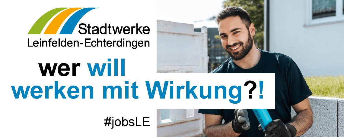 Netzmonteur (m/w/d) Wasserversorgung - Kennzahl 81197 bei Stadtwerke Leinfelden-Echterdingen