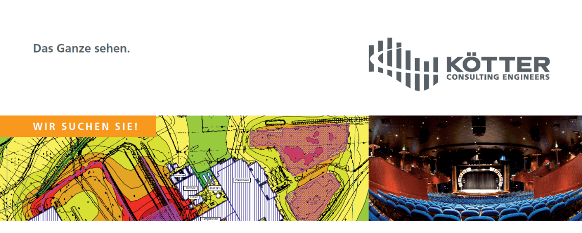 Ingenieur (m/w/d) Schallimmissionsschutz bei KÖTTER Consulting Engineers GmbH & Co. KG