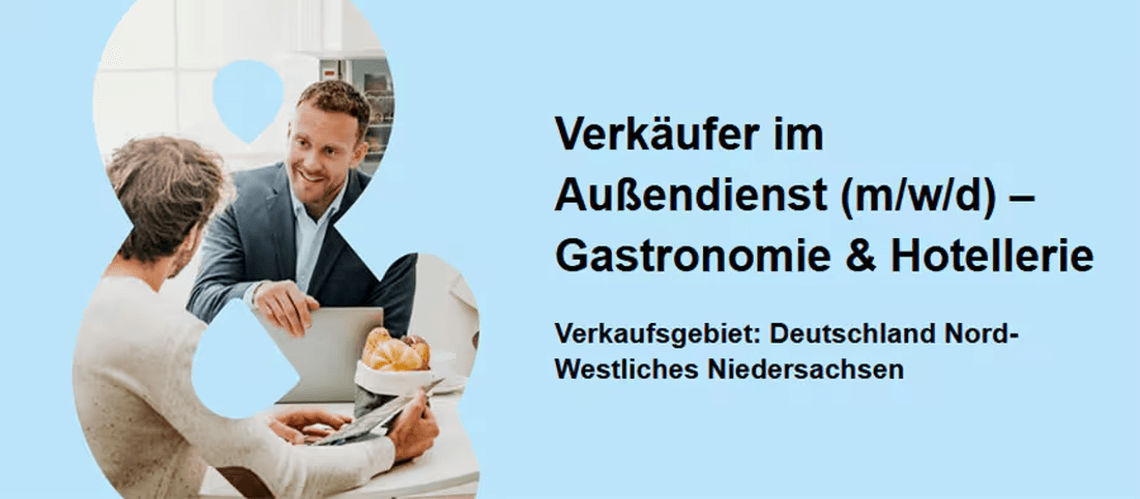 Verkäufer im Außendienst (m/w/d) - Gastronomie, Hotellerie bei Resch&Frisch Gastro GmbH