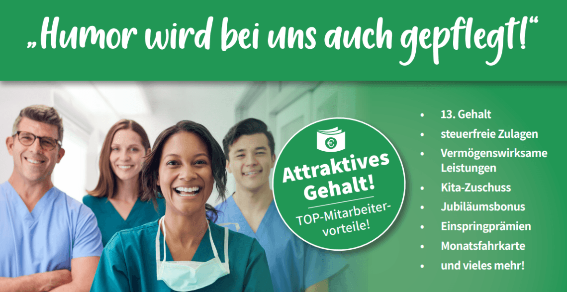 Pflegefachfrau / Pflegefachmann (m/w/d) - Vollzeit, Teilzeit, Minijob bei Senioren-und Therapiezentrum Haus am Wehbers Park