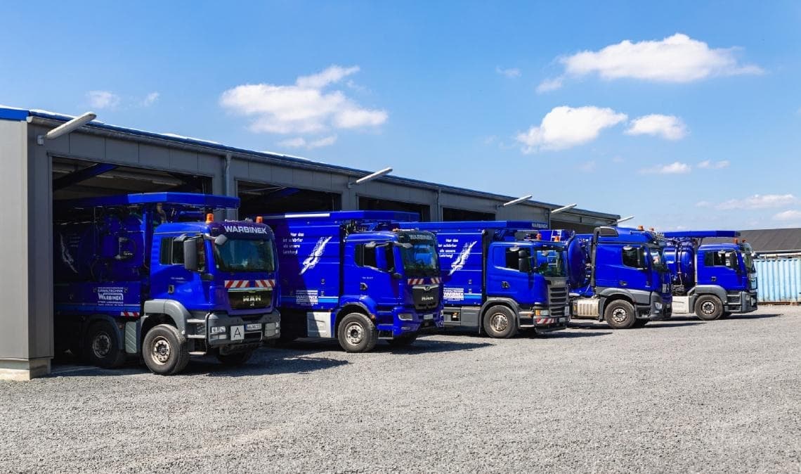 Lkw-Fahrer / Berufskraftfahrer (m/w/d) Umwelt- und Kanalservice bei Warbinek Umweltdienste GmbH u. Co. KG