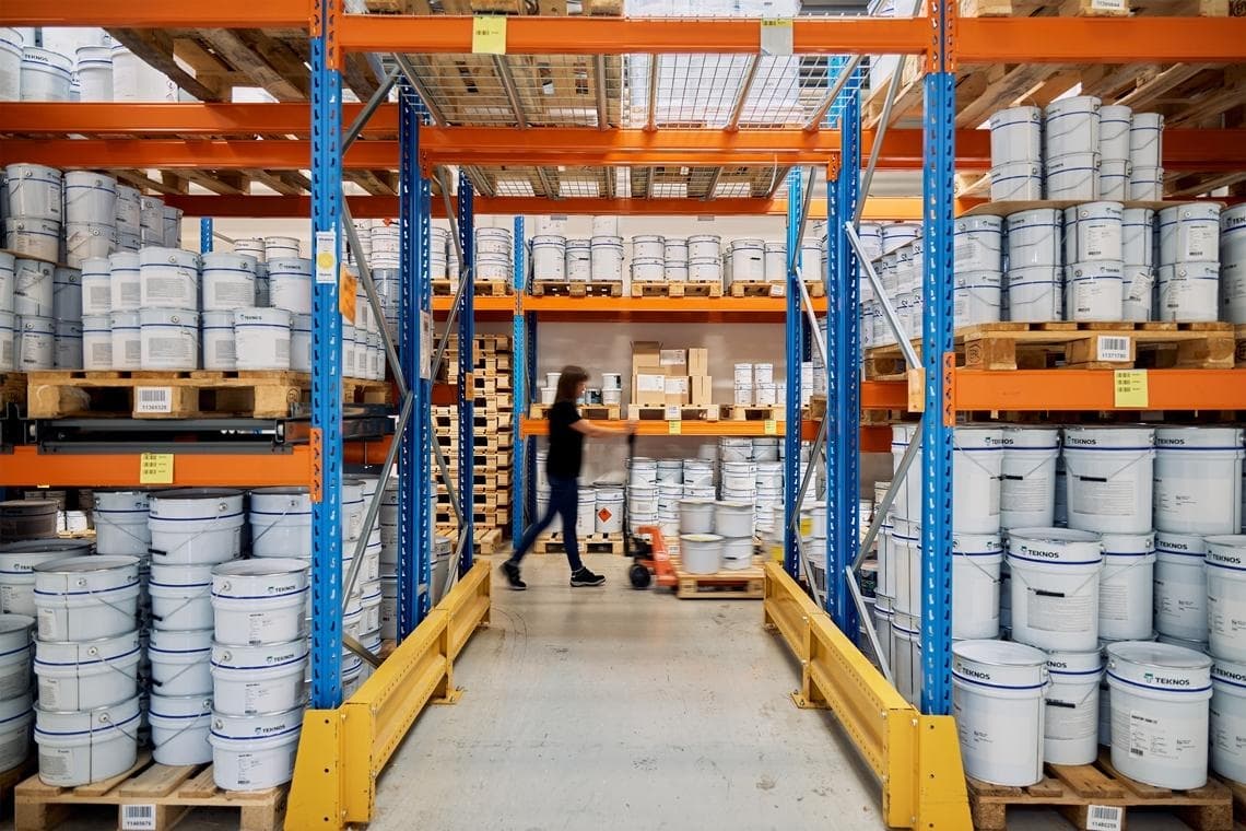 Mitarbeiter Lager / Logistik (m/w/d) bei Teknos Deutschland GmbH