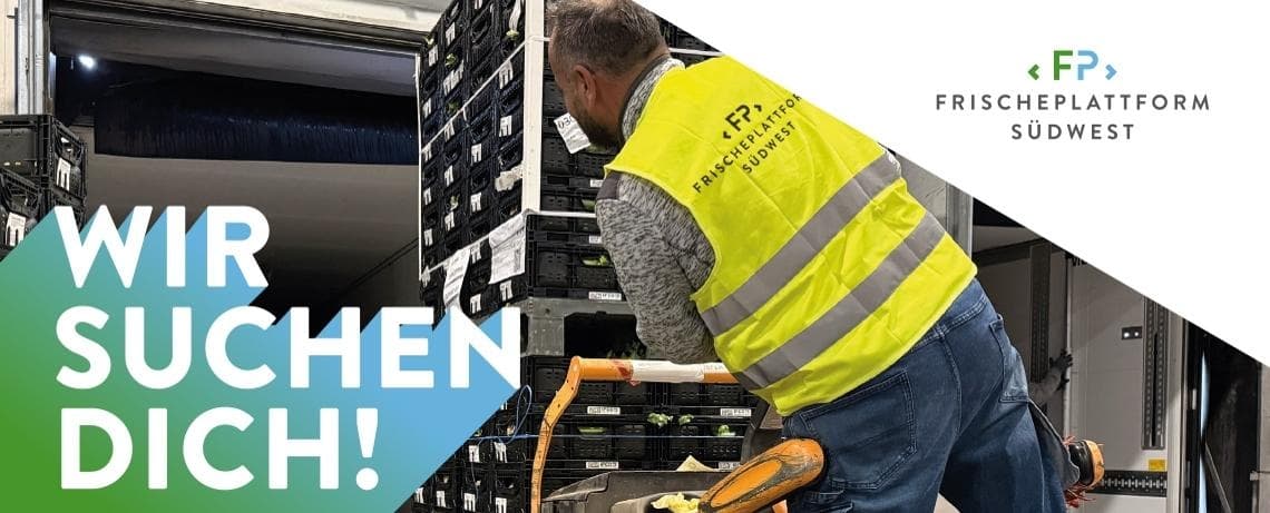 Lagerhelfer / Lagermitarbeiter Warenannahme (m/w/d) bei Frischeplattform Südwest GmbH