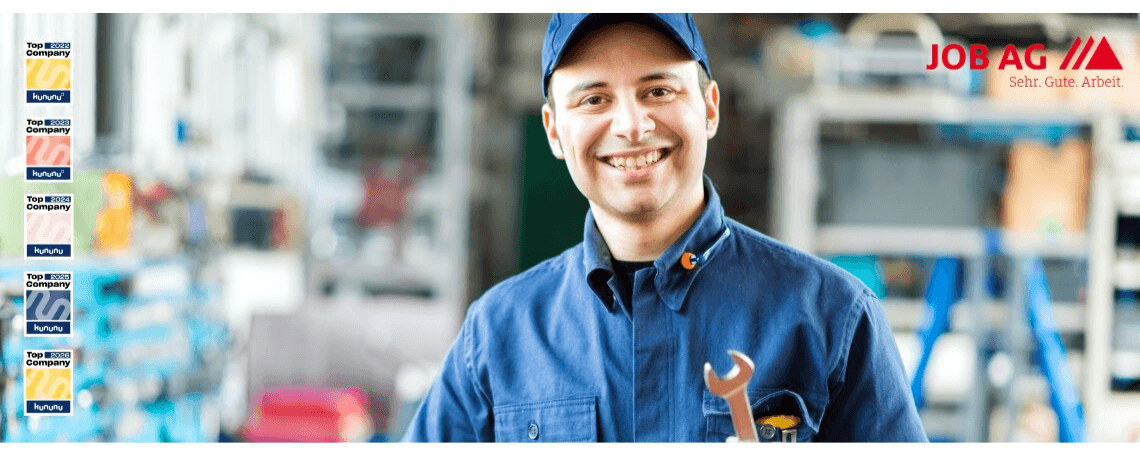 Industriemechaniker (m/w/d) bei JOB AG Personaldienstleistungen AG