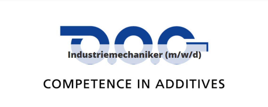 Industriemechaniker (m/w/d) bei D.O.G Deutsche Oelfabrik Gesellschaft für chemische Erzeugnisse mbH & Co. KG