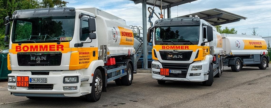 Tankwagenfahrer (m/w/d) mit Hängerzug bei Bommer GmbH