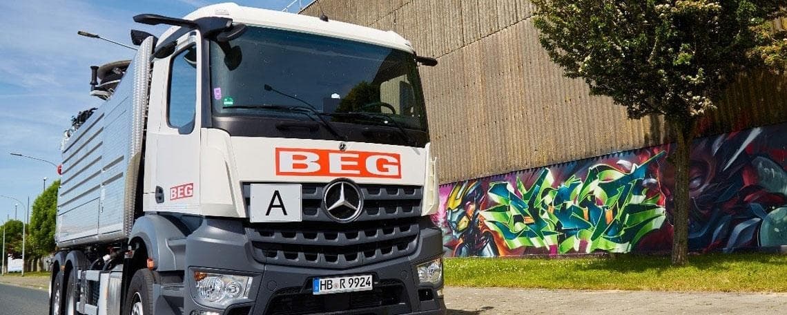Lkw-Fahrer / Berufskraftfahrer (m/w/d) für Saug- und Spülwagen im Nahverkehr bei BEG logistics GmbH