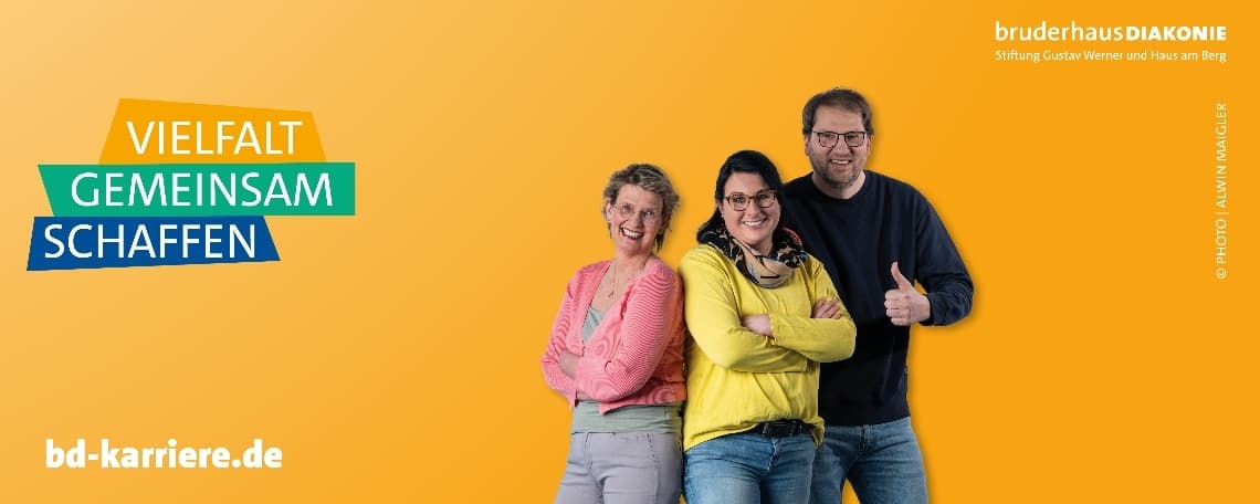 Pädagogische Fachkraft (m/w/d) Besondere Wohnform Plus (Behindertenhilfe) bei BruderhausDiakonie