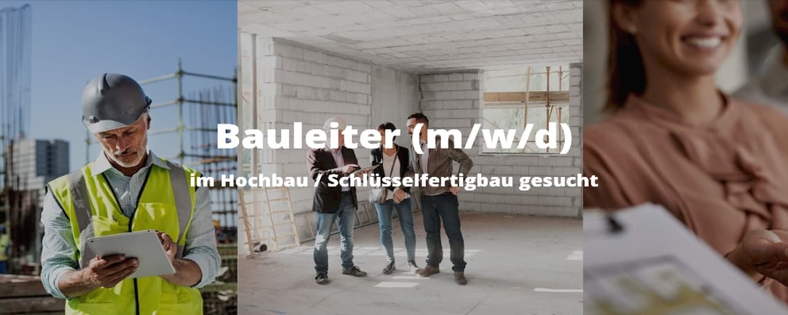 Bauleiter Hochbau / Schlüsselfertigbau (m/w/d) bei PAESCHKE GmbH