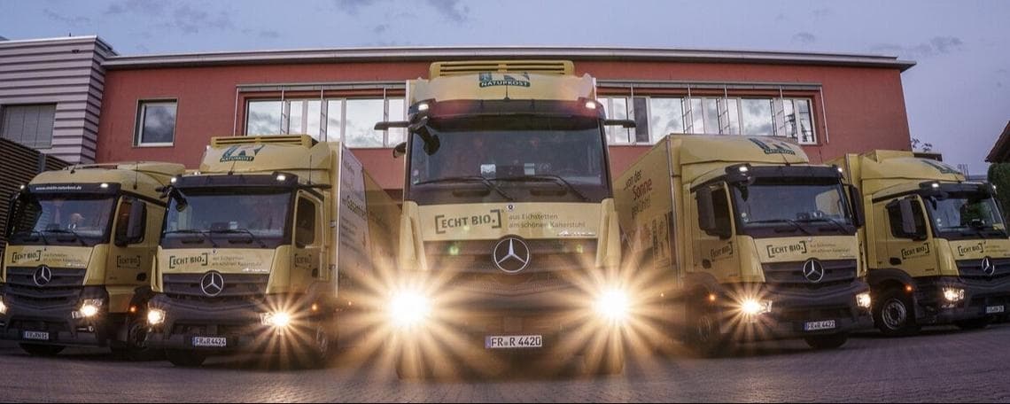 LKW-Fahrer:innen bei Rinklin Naturkost GmbH