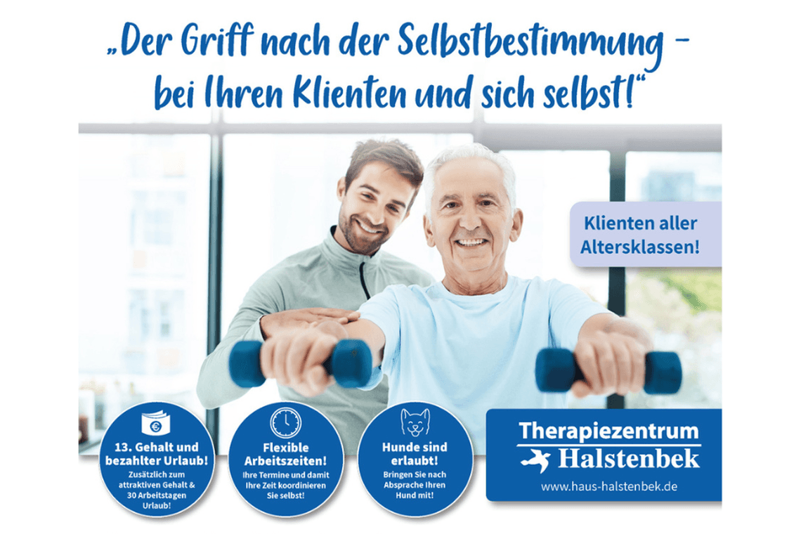 Ergotherapeut / Ergotherapeutin (m/w/d) bei Senioren- und Therapiezentrum Halstenbek GmbH